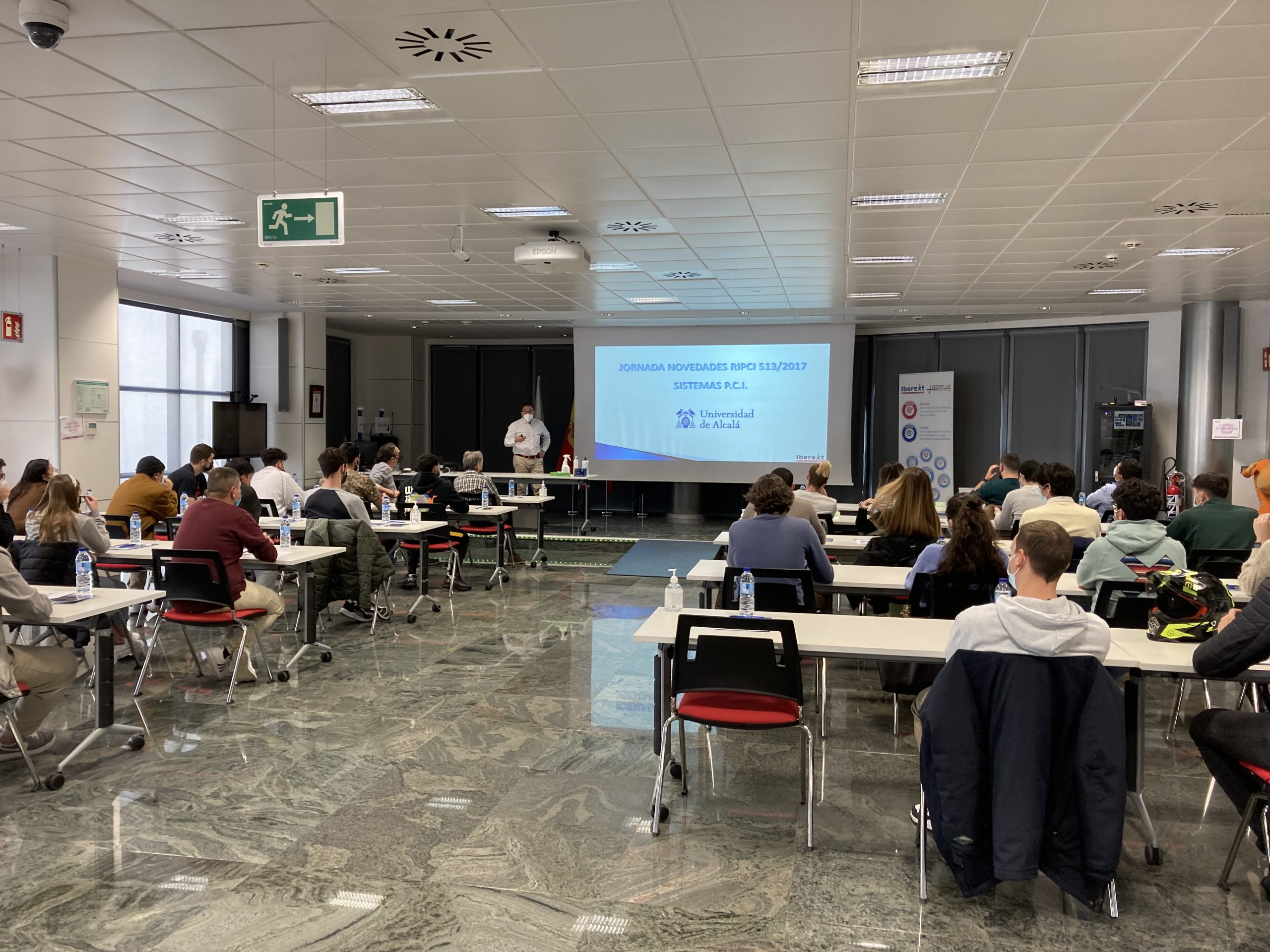 Iberext imparte curso de formación PCI a los alumnos de la Universidad de Alcalá de Henares