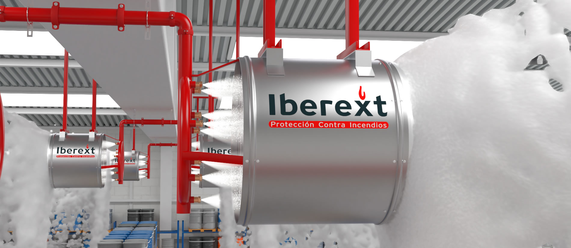 Generadores de espuma de alta expansión Iberext
